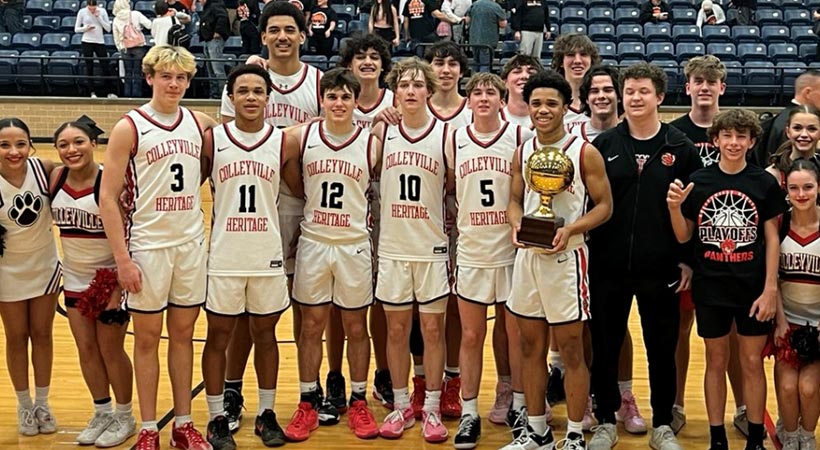 Colleyville Heritage Basketball Slide 4